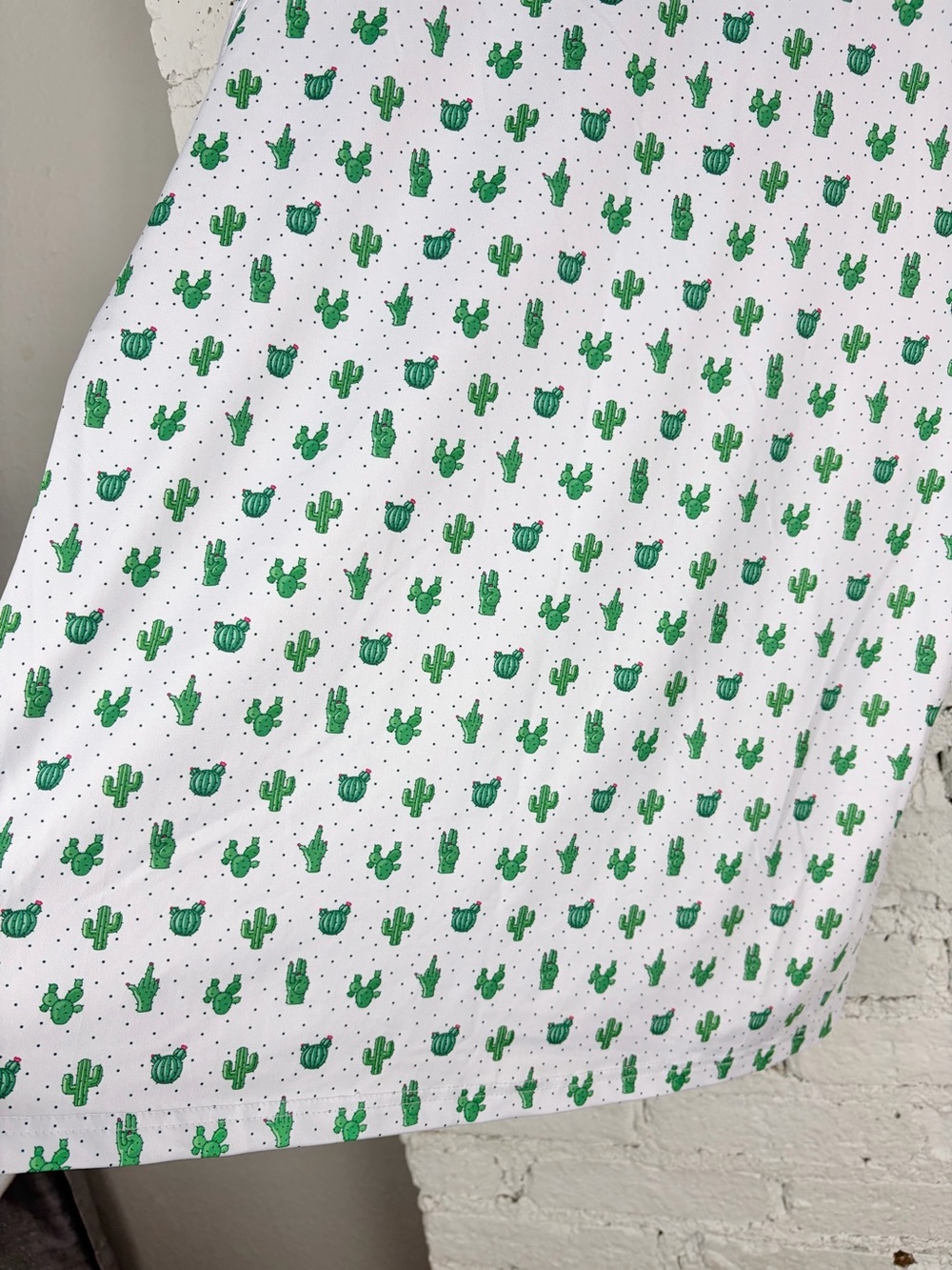 Bogey Bros Cactus Prick-ly Pear Sleeveless Polo Golf Tank Top Womans XL - Picture 7 of 8